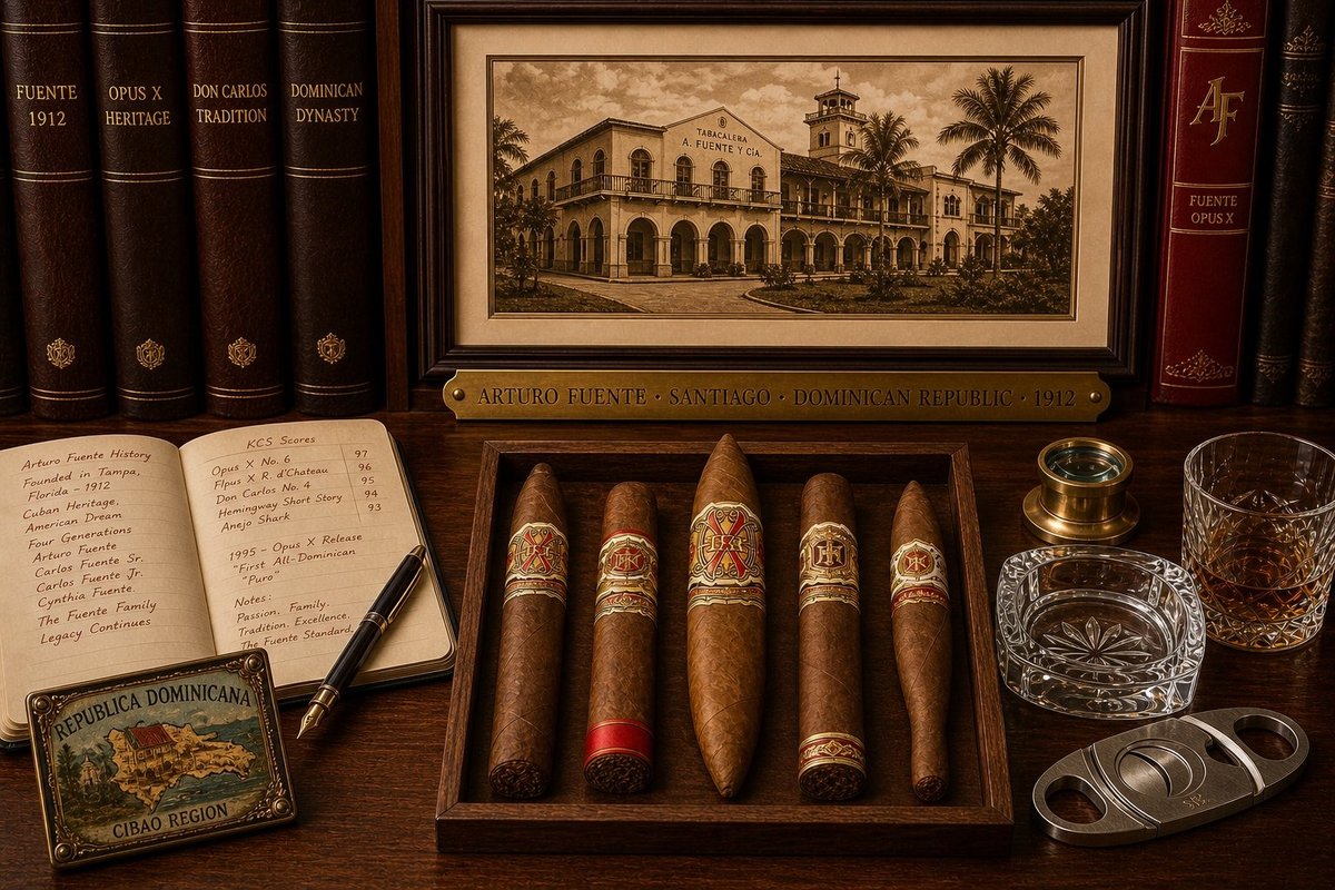 Arturo Fuente Hemingway and Don Carlos series