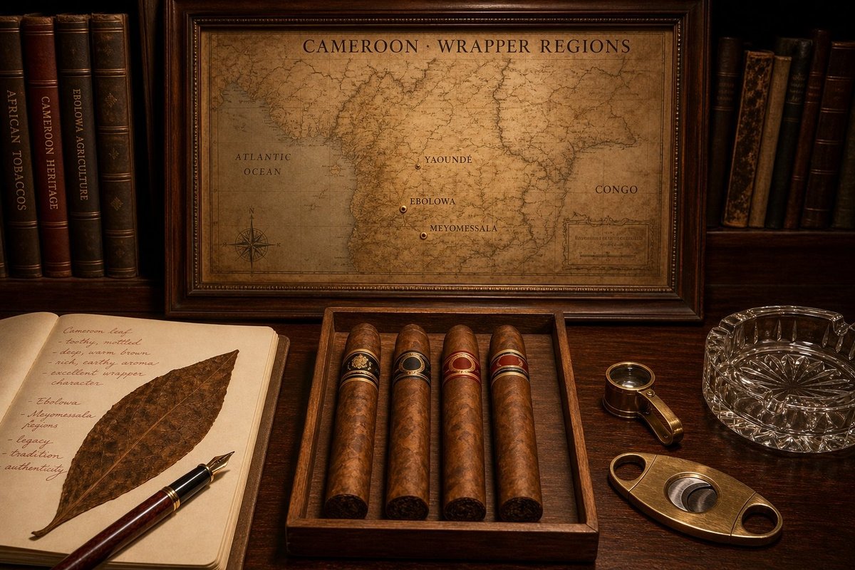 Cameroon-style wrapper region in central Africa
