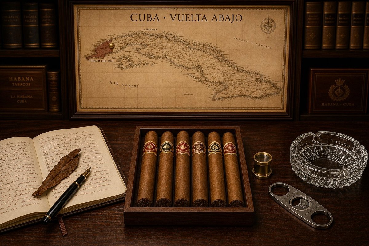 The Vuelta Abajo region in Cuban Pinar del Río