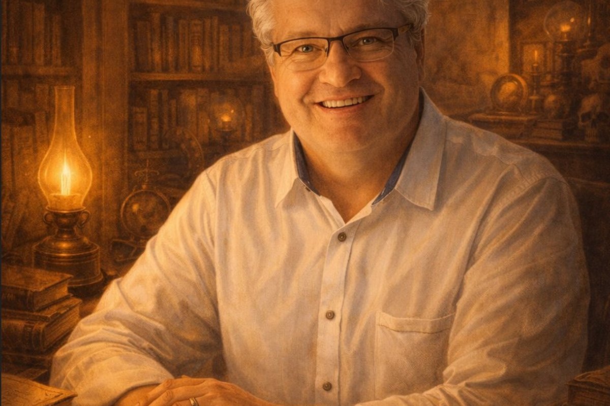 Radim Kaufmann at the editorial desk