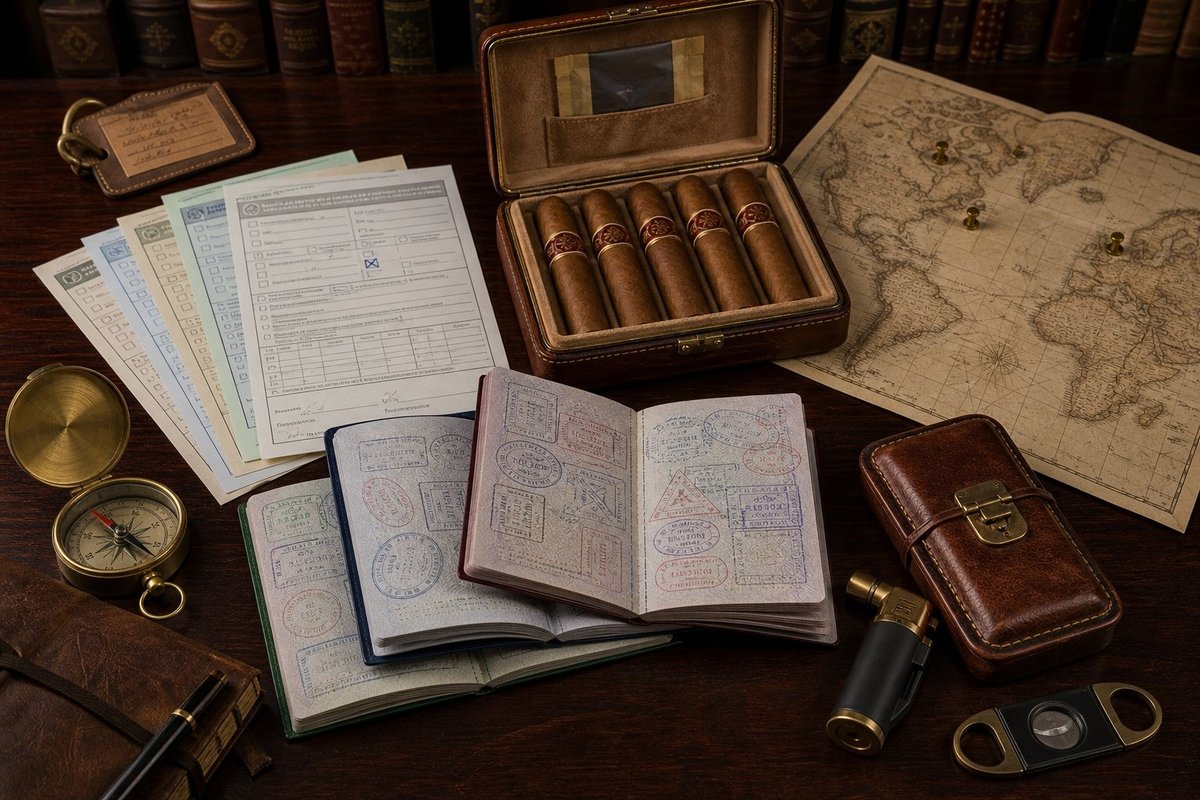 Cigar acquisition guide on the editorial desk