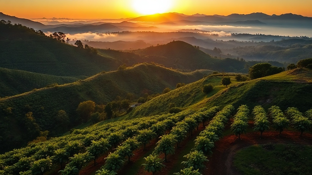 The Estelí Valley in northern Nicaragua, with the Cordillera de los Maribios in the background