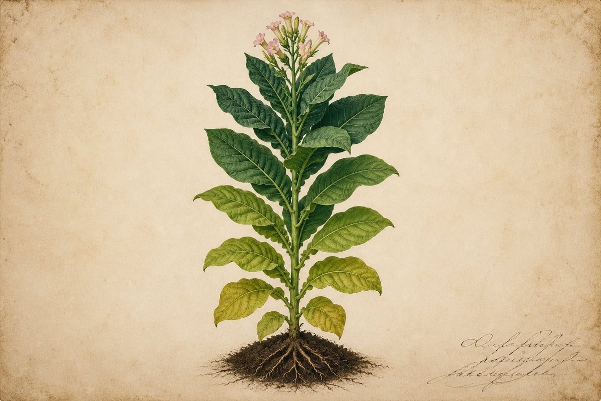 Tobacco plant primings labeled from volado to ligero